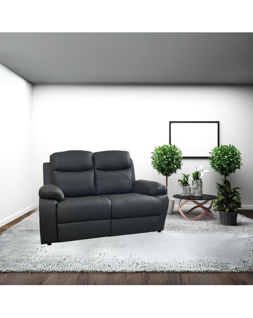 Divano Chicago 2 posti 154x90x100 colore grafite Cayenne20