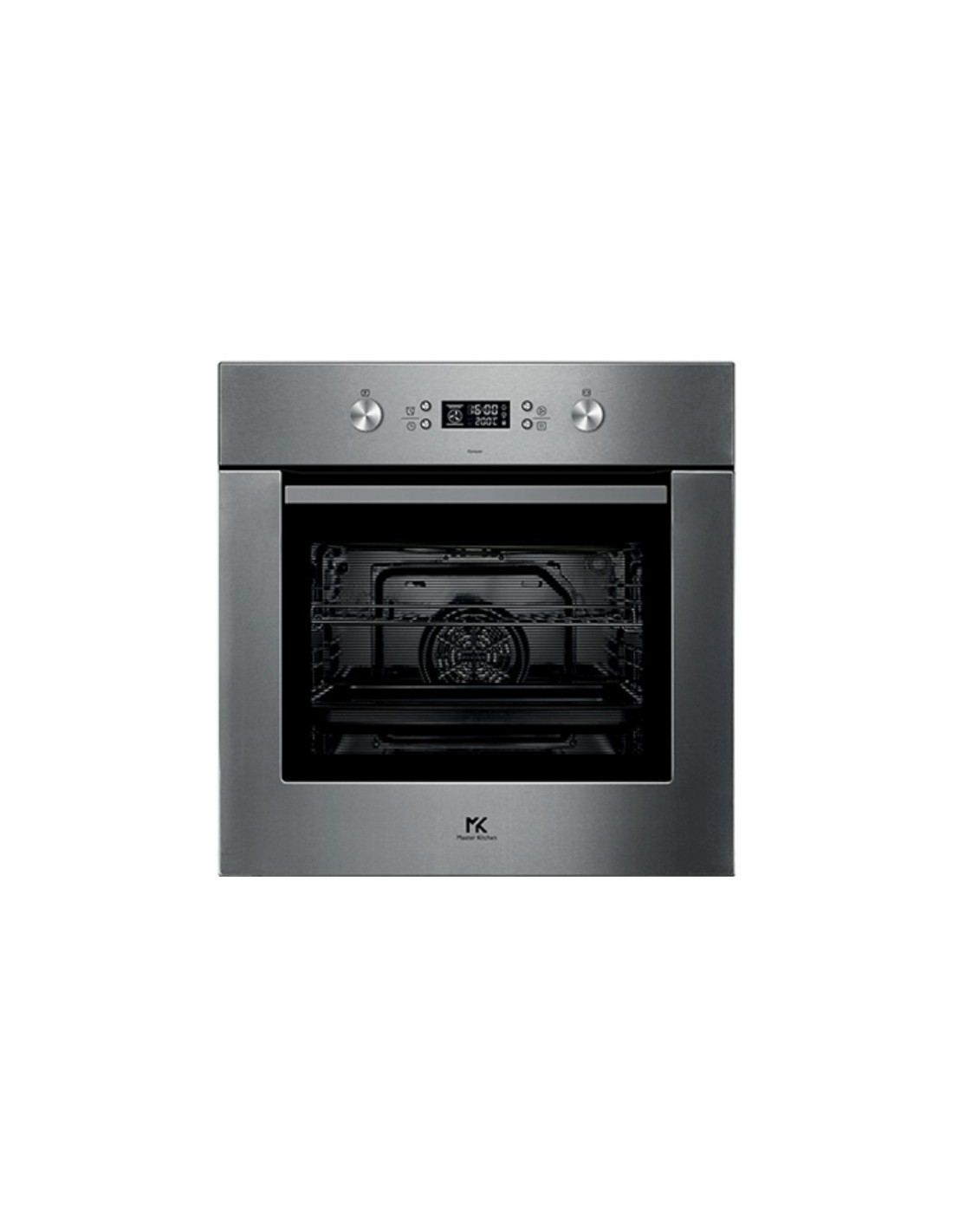 Forno multifunzione pirolitico Master Kitchen MKO9312MPXS inox classe A