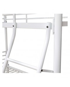 Letto a Castello in Metallo Monza Colore bianco Prezzo