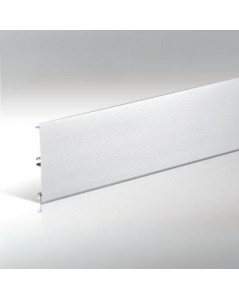 Zoccolo per cucina mille righe H12 alluminio 4 mt ZOCC1000H12AL