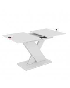 Tavolo Allungabile Axi 120x75x76H Colore Bianco Prezzo
