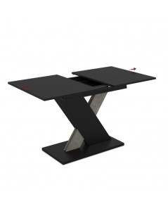 Tavolo Allungabile Nero con Dettaglio Cemento Axi 120x75x76H Prezzo