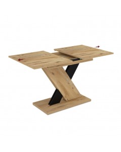 Tavolo Allungabile Rovere con Dettaglio Nero Axi 120x75x76H Prezzo