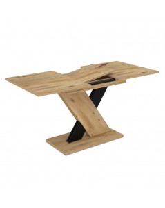 Tavolo Allungabile Rovere con Dettaglio Nero Axi 120x75x76H Prezzo
