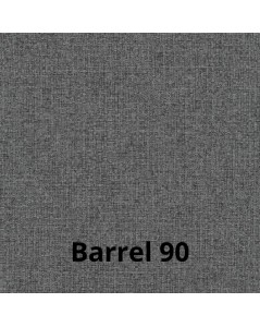 Divano 3 posti recliner manuale tessuto barrel90 grigio Boston 200x100x102H