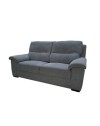 Divano 3 posti NewVertigo tessuto grigio scuro Ontario96 220x90x105h