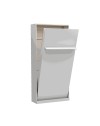Letto singolo a scomparsa Happy bianco 104x38x221H