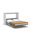 Letto matrimoniale pieghevole a scomparsa Capsule bianco 164x52x120H