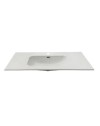 Lavabo consolle d'appoggio in ceramica bianco 101x46.5x17H VA836-100