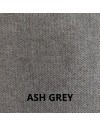 Letto una piazza e mezza con contenitore Ascoli 142x210x110H tessuto colore ash grigio