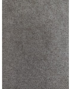 Letto Singolo con Rete Inclusa Stiletto Tessuto Colore Ash Grigio