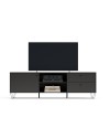 Mobile porta Tv Aldo1 con anta cassetti e vano a giorno 182x40x50,1H colore antracite