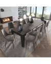 Consolle allungabile Petra 90x53,6x75,2H cm colore ossido