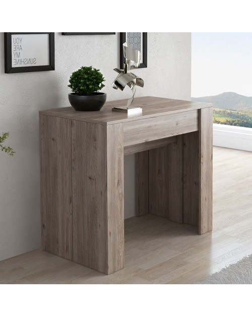 Consolle allungabile Luka 90x51,6x76,6H cm colore nelson oak