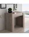 Consolle allungabile Luka 90x51,6x76,6H cm colore nelson oak