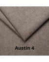 Divano 3 posti con funzione letto e contenitore Marina in tessuto cappuccino 215x85x90H