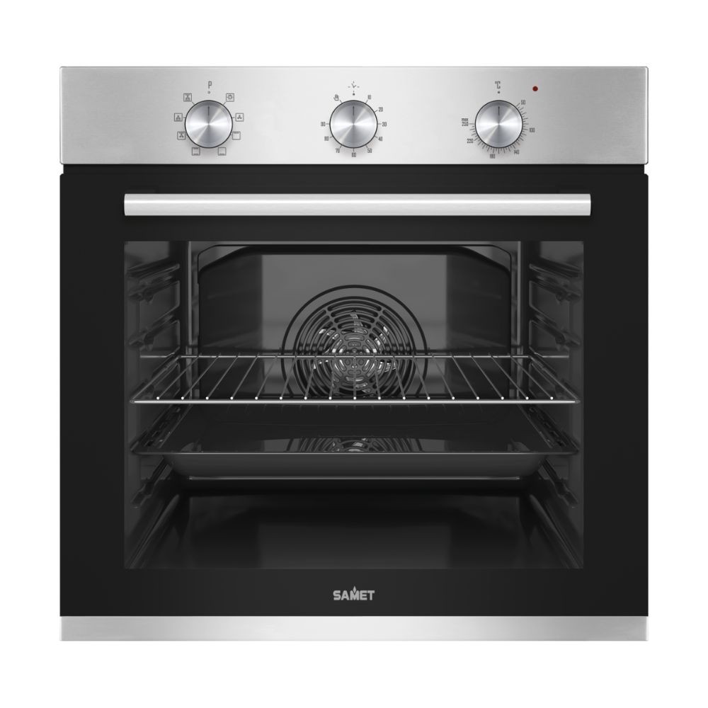 Forno elettrico multifunzione Samet Giove inox timer meccanico