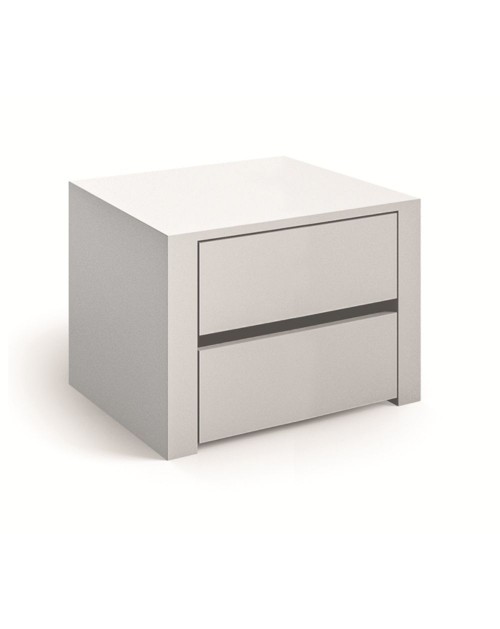 Cassettiera interna per armadio 2 cassetti colore bianco 45x44,5x43H Alice450