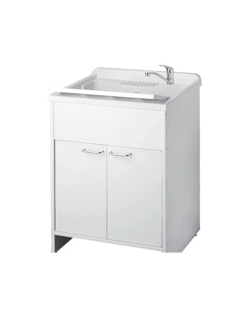 Mobile Lavatoio bianco Garden 60x50X85 PVC