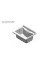 Mobile Lavatoio bianco Garden 60x50X85 PVC