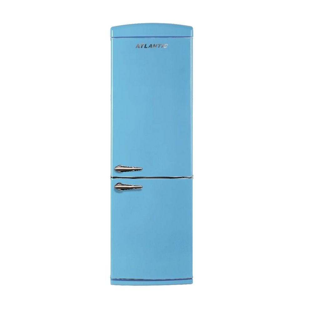 Frigorifero combinato Atlantic ATBM374BLE 348LT classe energetica A++ blue retrò