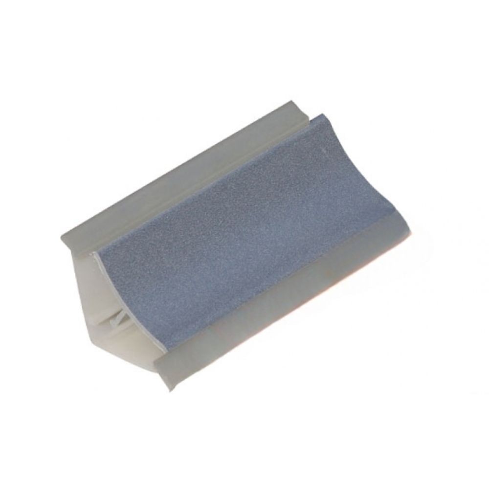 Alzatina concava in plastica 30x30 rivestita in alluminio 300 TI11300