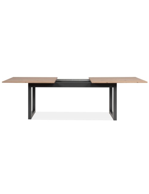 Tavolo allungabile 200x90x75H Denver80C colore quercia antracite