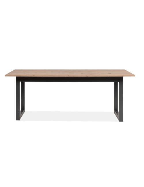 Tavolo allungabile 200x90x75H Denver80C colore quercia antracite