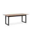 Tavolo allungabile 200x90x75H Denver80C colore quercia antracite