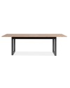 Tavolo allungabile 200x90x75H Denver80C colore quercia antracite