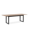 Tavolo allungabile 200x90x75H Denver80C colore quercia antracite