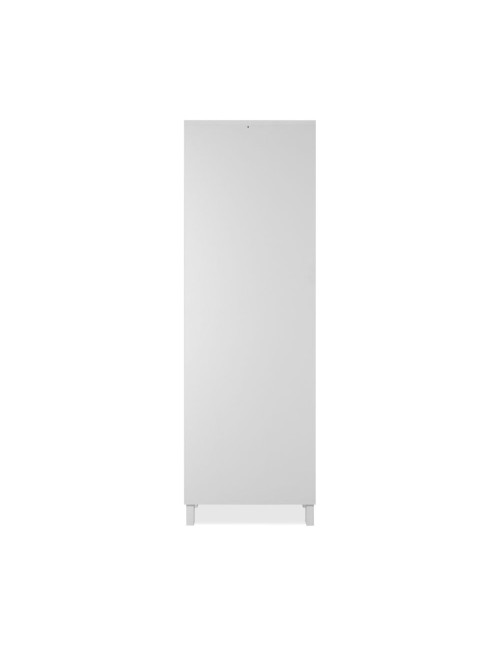 Vetrina colore bianco con 2 ante e 4 ripiani Albi52A 62x33x189H