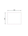 Lavello incasso acciaio cucina 50x60 reversibile con gocciolatoio Rondò EC196