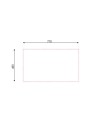 Lavello incasso cucina acciaio 79x50 cm una vasca e gocciolatoio destro Classic 273DX