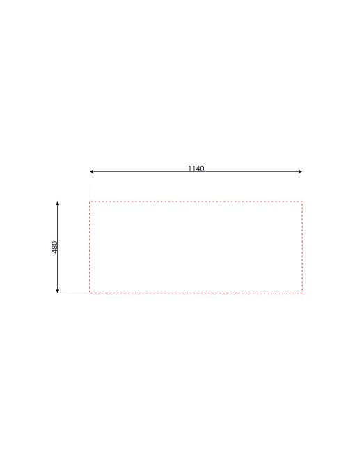 Lavello Incasso Cucina Acciaio 116x50 cm 2 Vasche e Gocciolatoio SX