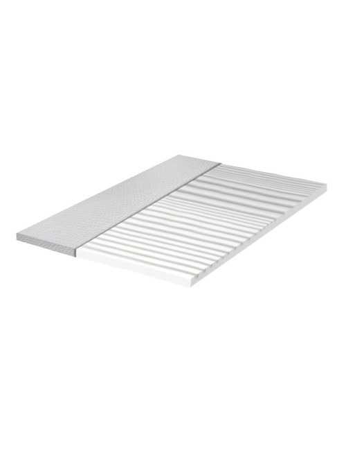 Topper Relax160 in Memory Foam Massaggiante sfoderabile 160x190x5H