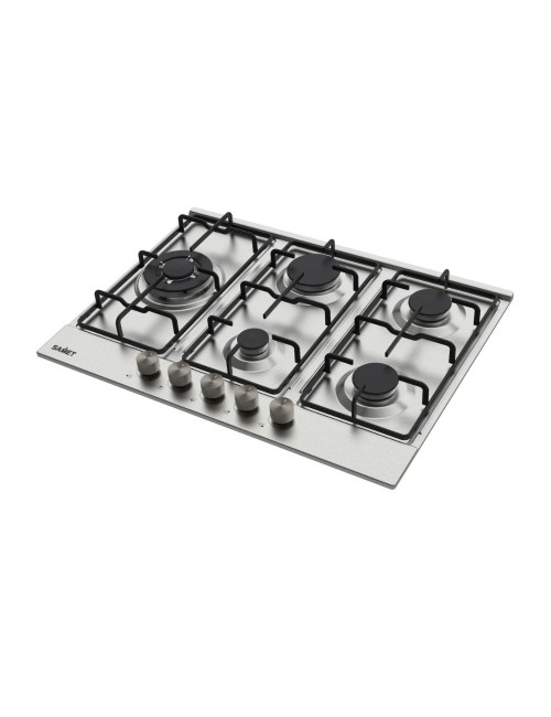 Piano Cottura gas 5 fuochi 70 cm acciaio inox Samet Ercole2 prezzo