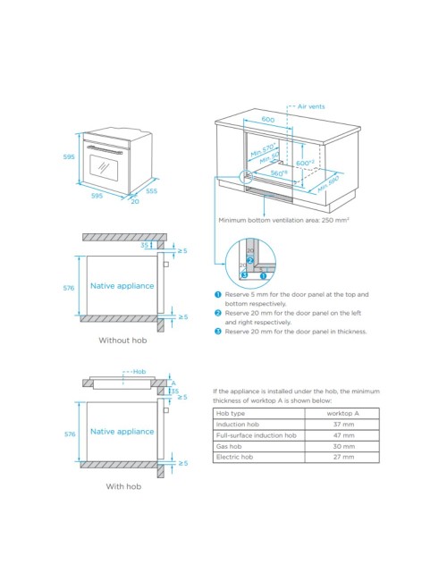 Forno multifunzione pirolitico Master Kitchen MKO9312MPXS inox classe A
