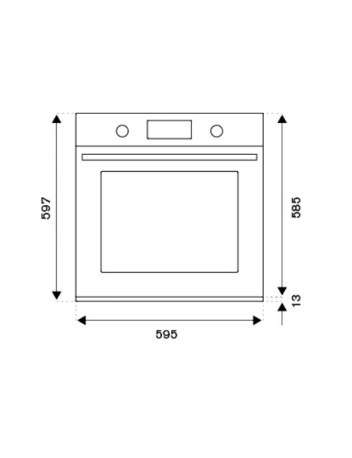 Forno a vapore incasso pirolitico Bertazzoni F6011MODVPTZ colore zinco classe A++
