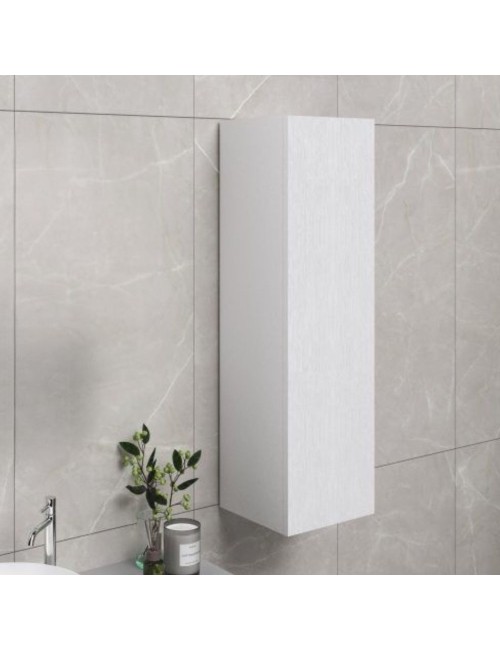 Colonna pensile bagno colore bianco 30x30x120 con anta: eleganza e funzionalità per ogni ambiente