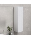 Colonna pensile bagno colore bianco 30x30x120 con anta: eleganza e funzionalità per ogni ambiente