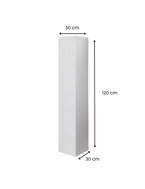 Colonna pensile bagno colore bianco 30x30x120 con anta: eleganza e funzionalità per ogni ambiente