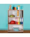 Libreria bassa con tre ripiani rkt330 colore rovere