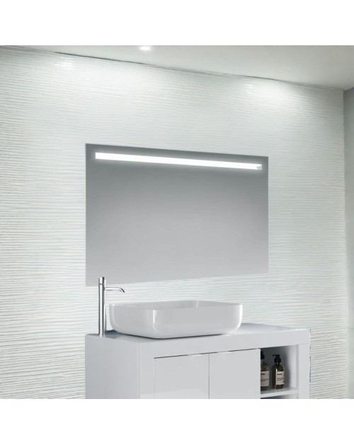 Specchio 100x70 cm. con fascia LED Edmonton