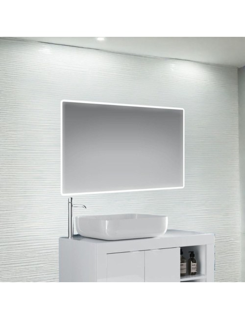 Specchio con Cornice LED Victoria 120x70 cm. Prezzo