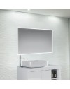 Specchio con cornice LED Victoria 120x70 cm.