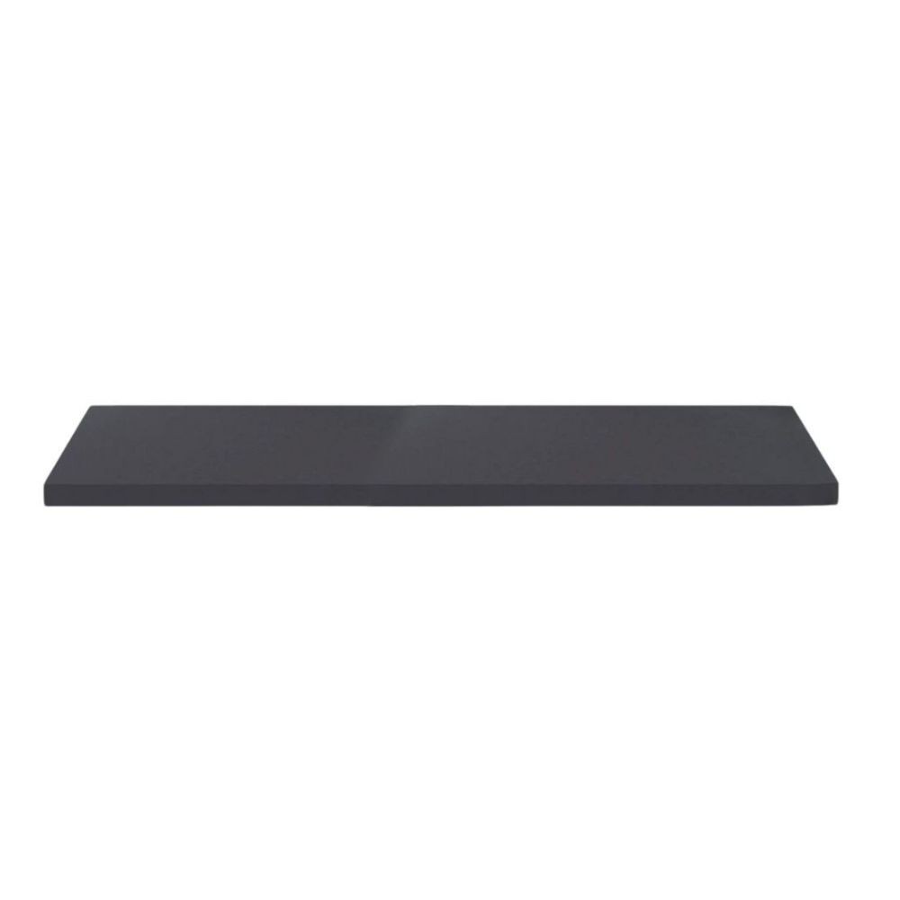 Top cucina colore antracite satinato bordo poliuretano 195x60x3.8H
