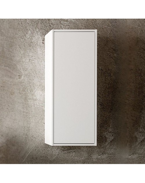 Colonna pensile bagno colore bianco Push 35x30.5x90H