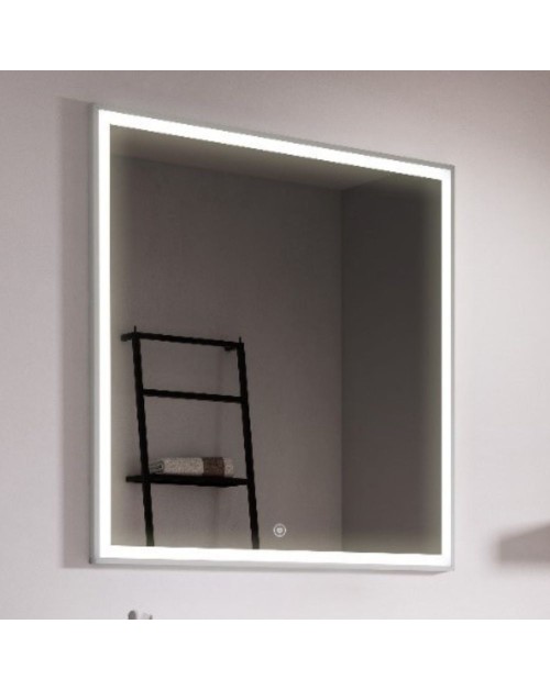 Specchio bagno illuminazione LED anti appannamento Baku 120x80: tecnologia e stile per il tuo bagno