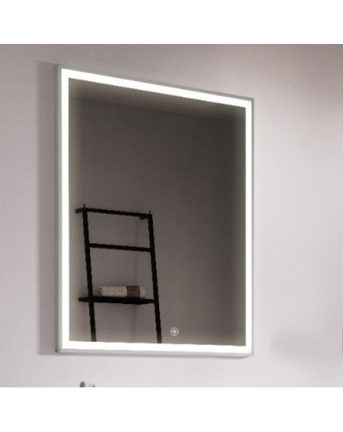 Specchio bagno illuminazione LED anti appannamento Baku 100x80: tecnologia e stile per il tuo bagno